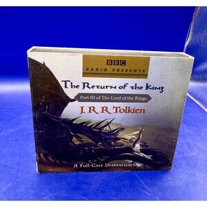 The Return of the King 4 CD Box Set LOTR Part III Tolkien Audiobook